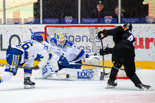 Leksands målvakt Janne Juvonen
