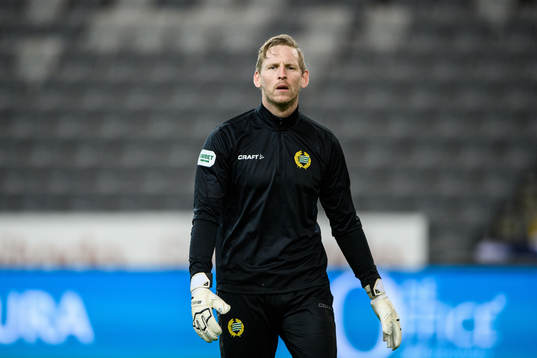 Hammarbys målvakt David Ousted