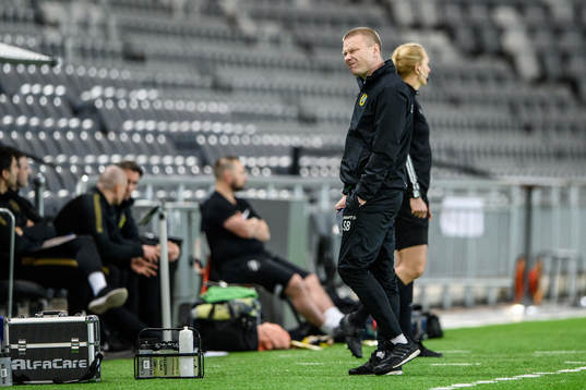 Hammarbys tränare Stefan Billborn