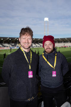 Christopher Justesen Berg och Jonas Henriksson från En