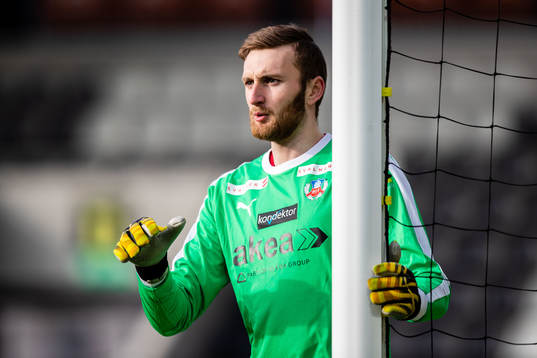 Helsingborgs målvakt Alexander Nilsson