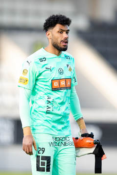 Häckens målvakt Jonathan Ursin Rasheed