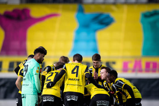 Häcken samlade innan fotbollsmatchen i Svenska Cupen