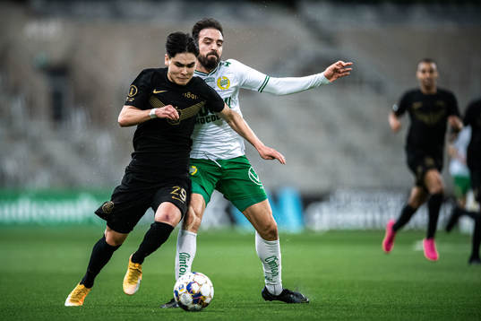 s Eric Kahl och Hammarbys Abdul Khalili