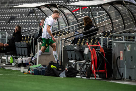 Hammarbys Richard Magyar deppar