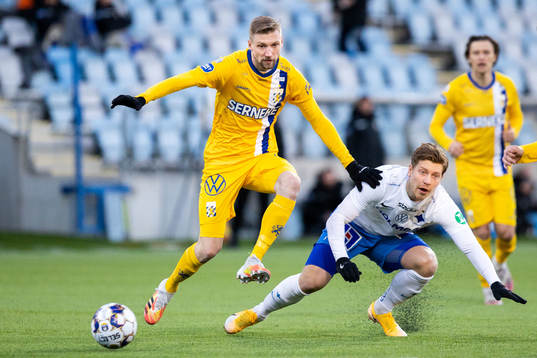 IFK Göteborgs Sebastian Eriksson och IFK Norrköpings