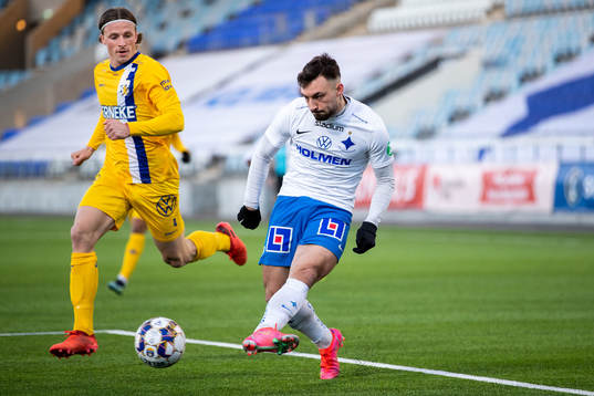 IFK Göteborgs Calle Johansson och IFK Norrköpings Sead