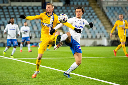 IFK Göteborgs Sebastian Eriksson och IFK Norrköpings