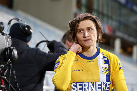 IFK Göteborgs Simon Thern deppar