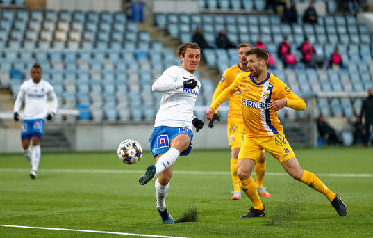 IFK Norrköpings Jonathan Levi och IFK Göteborgs Mattias