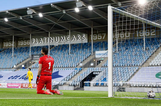 Mål 1-1 av IFK Norrköpings Sead Haksabanovic förbi IFK
