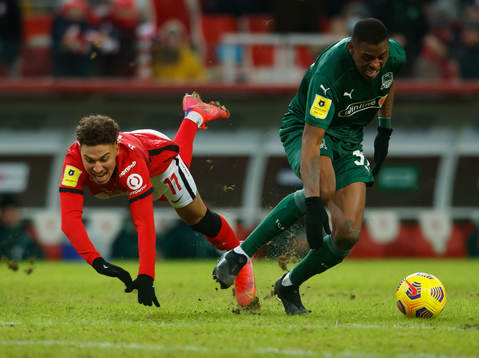 Jordan Larsson of Spartak Moscow