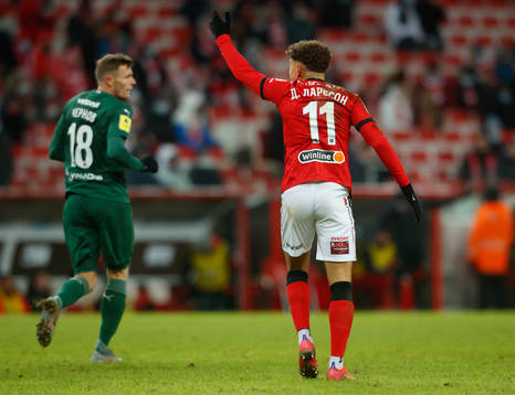 Jordan Larsson of Spartak Moscow