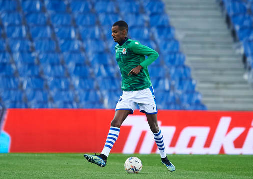 Alexander Isak of Real Sociedad