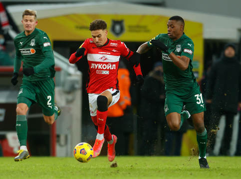 Jordan Larsson of Spartak Moscow
