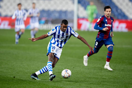 Alexander Isak of Real Sociedad