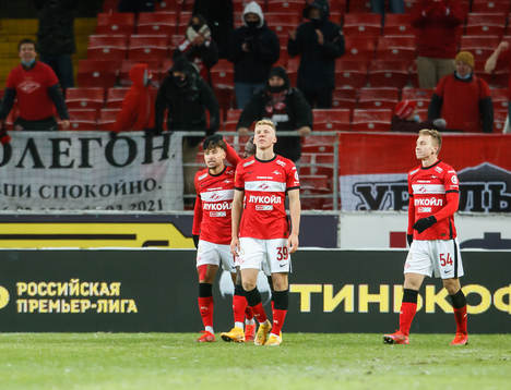 Jordan Larsson of Spartak Moscow