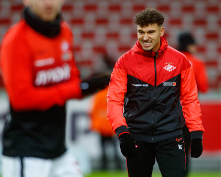 Jordan Larsson of Spartak Moscow