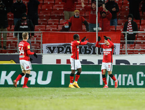 Jordan Larsson of Spartak Moscow