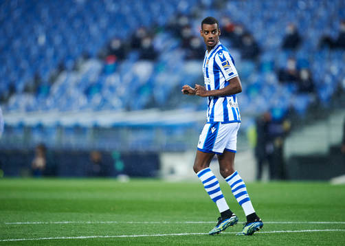 Alexander Isak of Real Sociedad