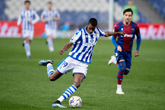 Alexander Isak of Real Sociedad