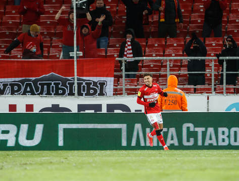 Jordan Larsson of Spartak Moscow