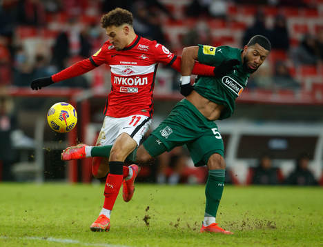 Jordan Larsson of Spartak Moscow