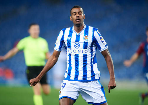 Alexander Isak of Real Sociedad