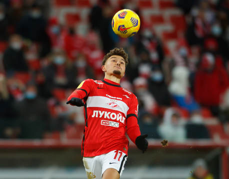 Jordan Larsson of Spartak Moscow