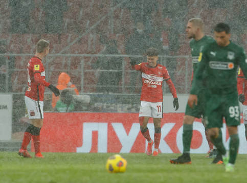 Jordan Larsson of Spartak Moscow