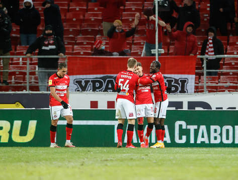 Jordan Larsson of Spartak Moscow