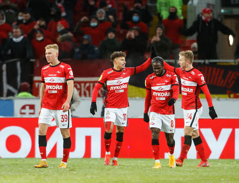 Jordan Larsson of Spartak Moscow