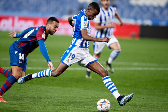 Alexander Isak of Real Sociedad