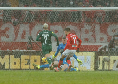 Jordan Larsson of Spartak Moscow