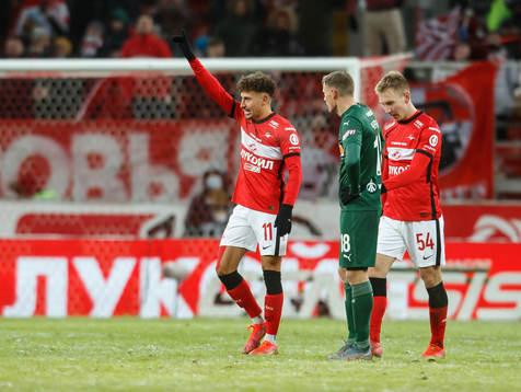 Jordan Larsson of Spartak Moscow