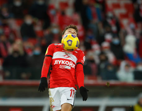Jordan Larsson of Spartak Moscow