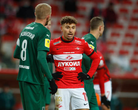 Jordan Larsson of Spartak Moscow