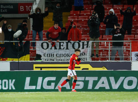 Jordan Larsson of Spartak Moscow