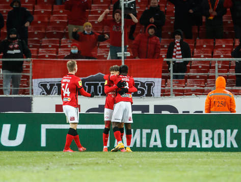 Jordan Larsson of Spartak Moscow