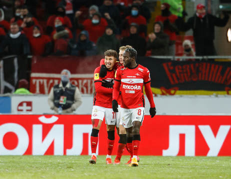 Jordan Larsson of Spartak Moscow