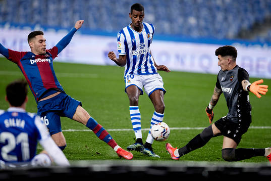 Alexander Isak of Real Sociedad