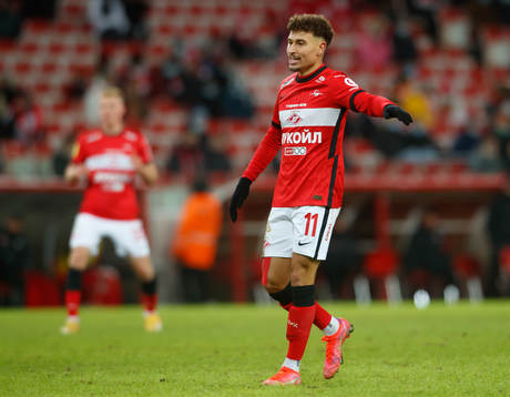 Jordan Larsson of Spartak Moscow
