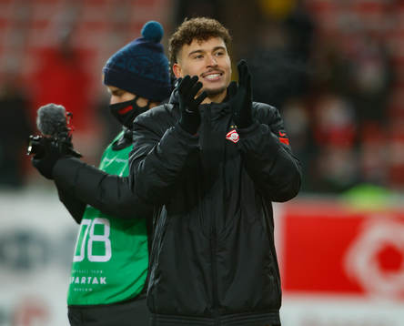 Jordan Larsson of Spartak Moscow