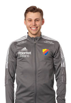 Djurgårdens fysansvarig Samuel Sandén