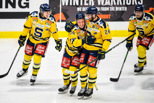 Södertäljes Rasmus Kahilainen (m) och Jacob Dahlström