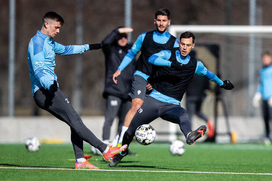 Marcus Antonsson och Veljko Birmancevic