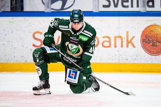 Färjestads Jacob Peterson deppar