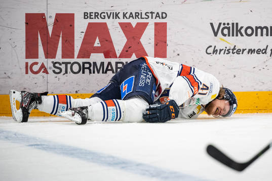 Växjös Ludvig Nilsson har ont