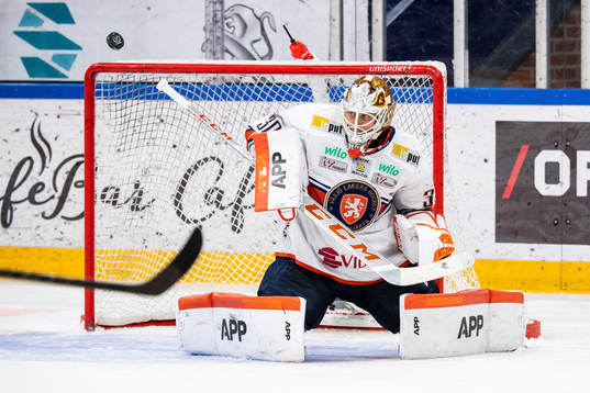 Växjös målvakt Viktor Fasth