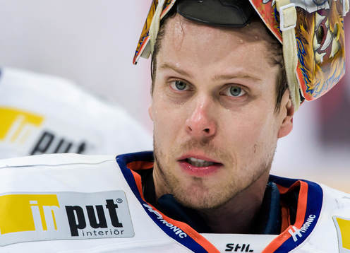 Växjös målvakt Viktor Fasth